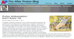 Desktop Screenshot of afterproton.com